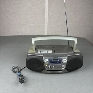 Sony CFD -V17 Cd Cassette am fm Mega Bass Boom Box Tested Working